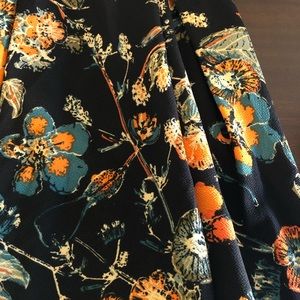 Floral Madison Skirt w/ Pockets